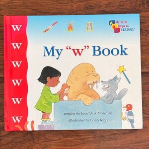 ⭐️⭐️PICK 5 / $20 My 'W' Book by Jane Belk Moncure My First Steps to Reading book